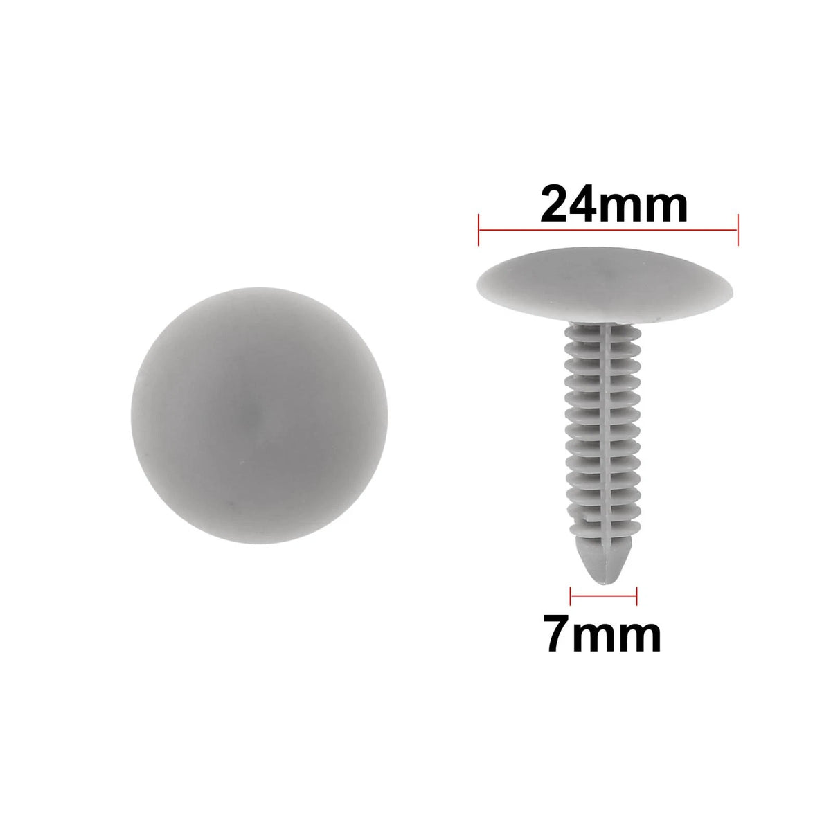 10pcs Plastic Rivets Clips for Car Body (Universal)