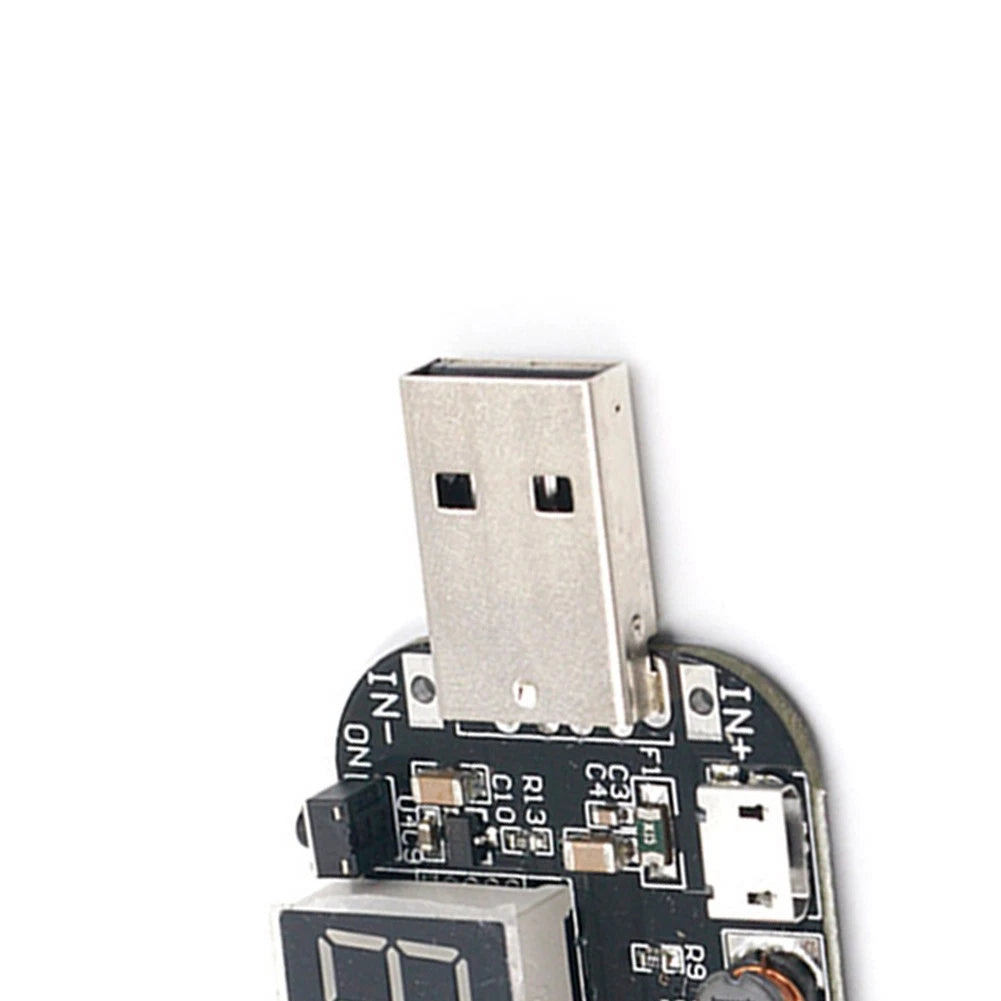 Adjustable USB Power Supply Module 0.5V to 30V 2A for DIY Projects