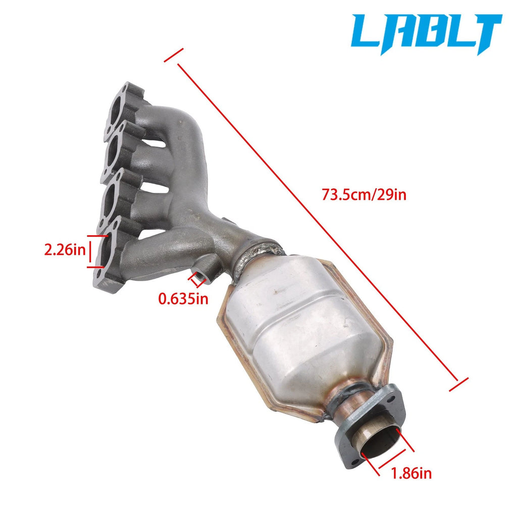 Left + Right Catalytic Converter Set for Cadillac SRX/STC (2004–2010) 4.6L