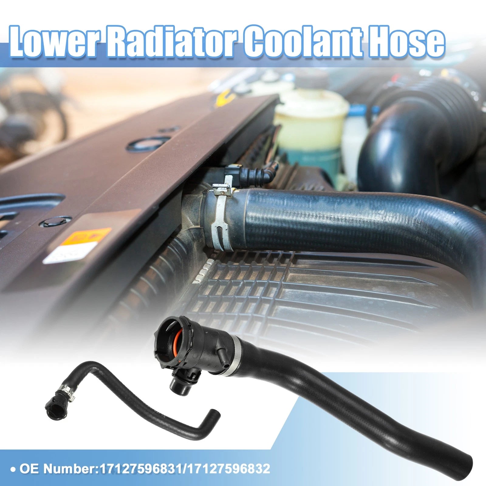 Radiator Coolant Hose Replacement Set for BMW 320i Base (2006–2025)