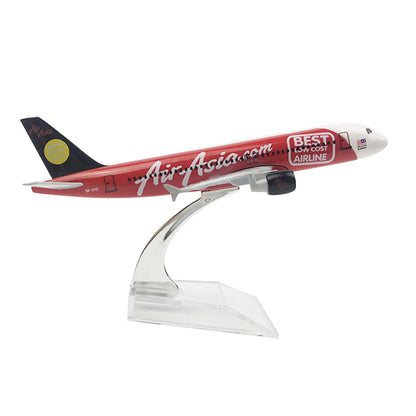 Aircraft Model Display for A320 (2007) - 1:400 Scale Alloy Plane