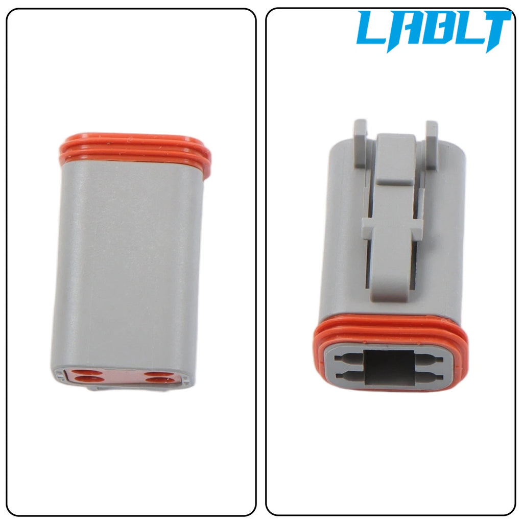 5X 4Pin Waterproof Electrical Wire DT Connectors for (2010–2023)