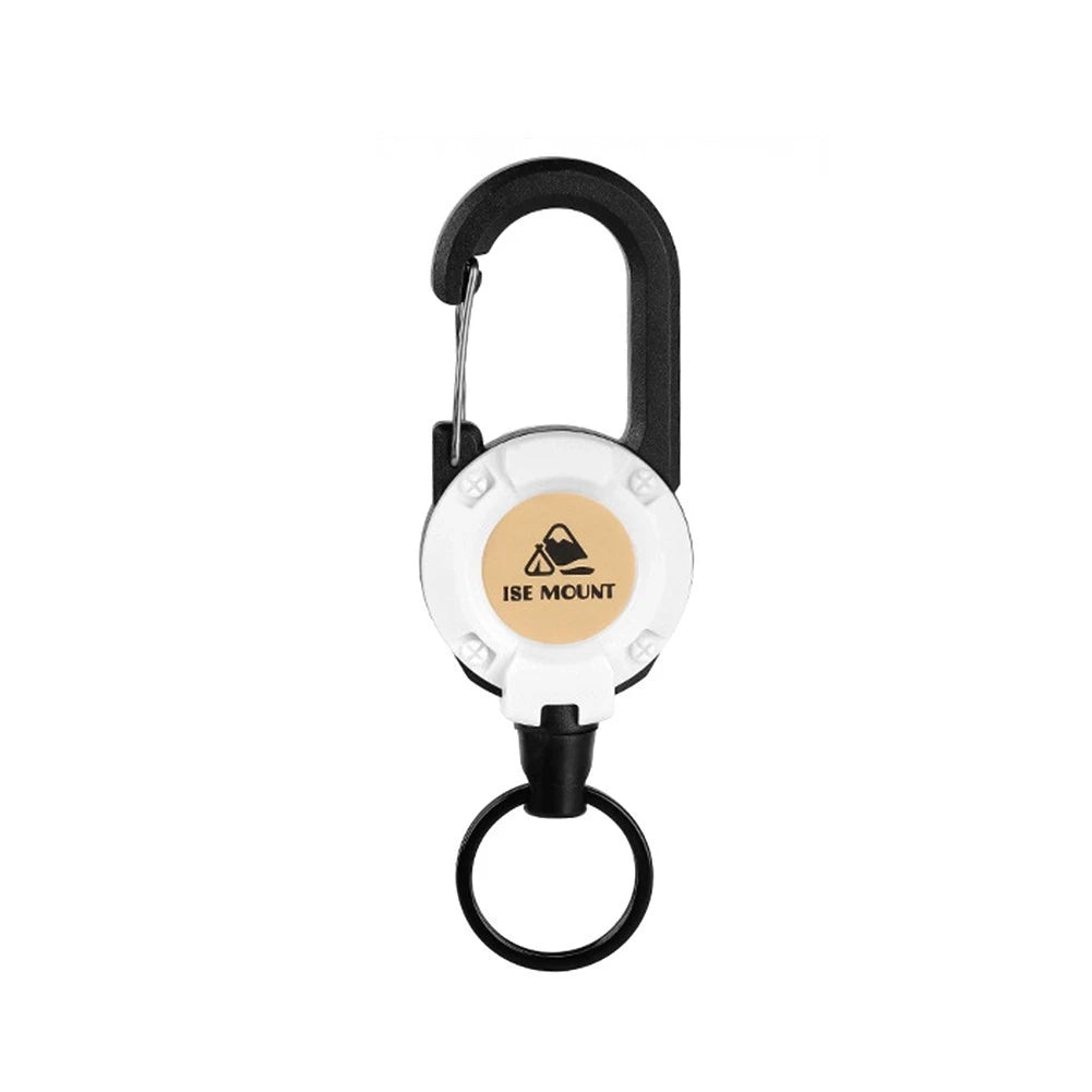 Multitool Carabiner Keychain for Universal Use (23 Retraction)