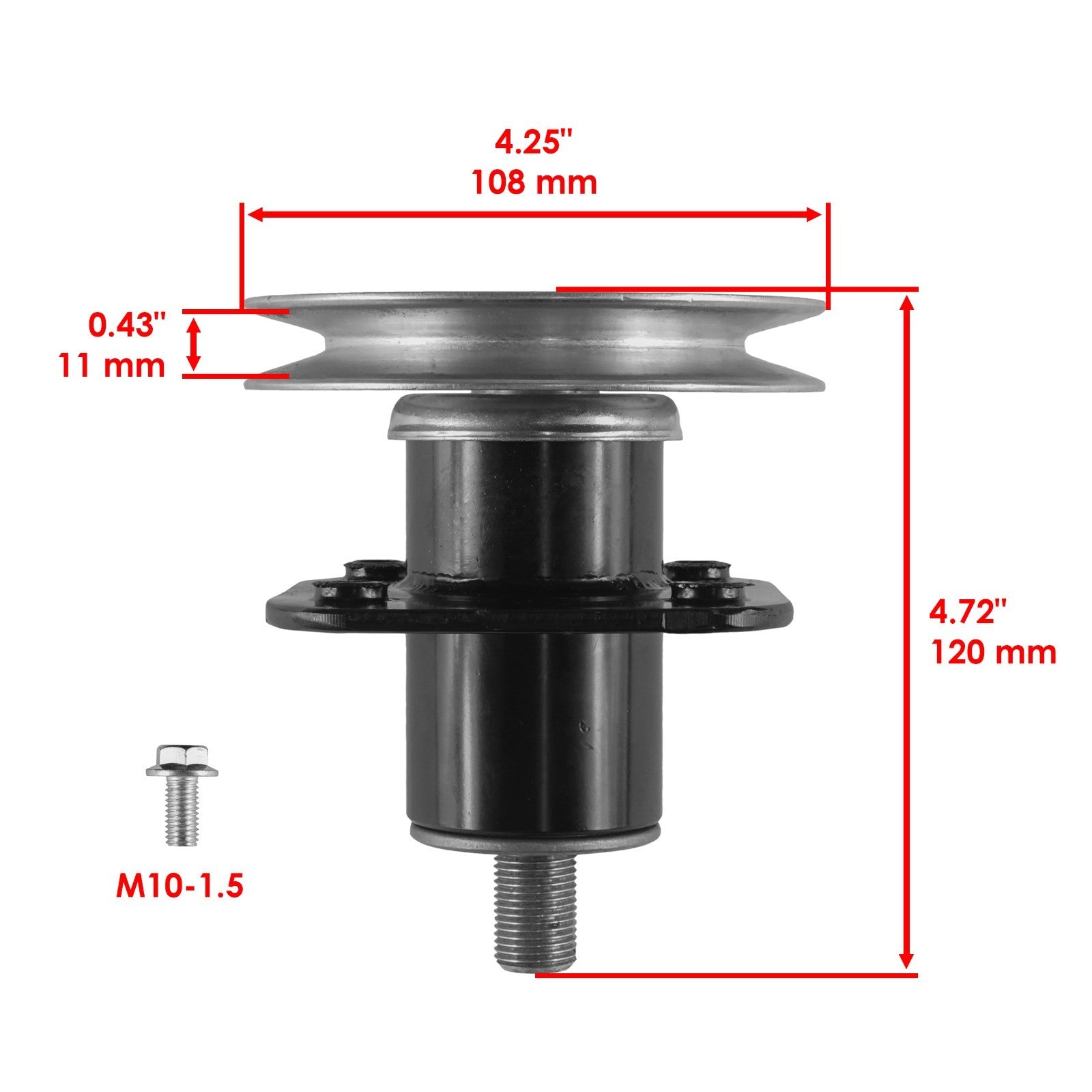 Spindle Assembly Replacement for Ariens 915213 Zoom 42 ZT (2019–2024)