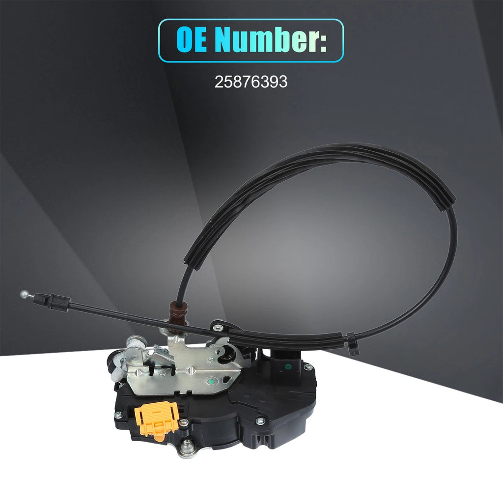Rear Left Door Lock Actuator with Cable for Chevrolet Silverado 1500 (2014–2019)