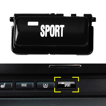 Switch Button Cover for BMW 3 Series E46 M3 (1998–2004) Black