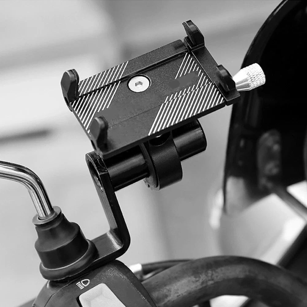Phone Holder for Motorcycle Handlebar (Universal Fit)
