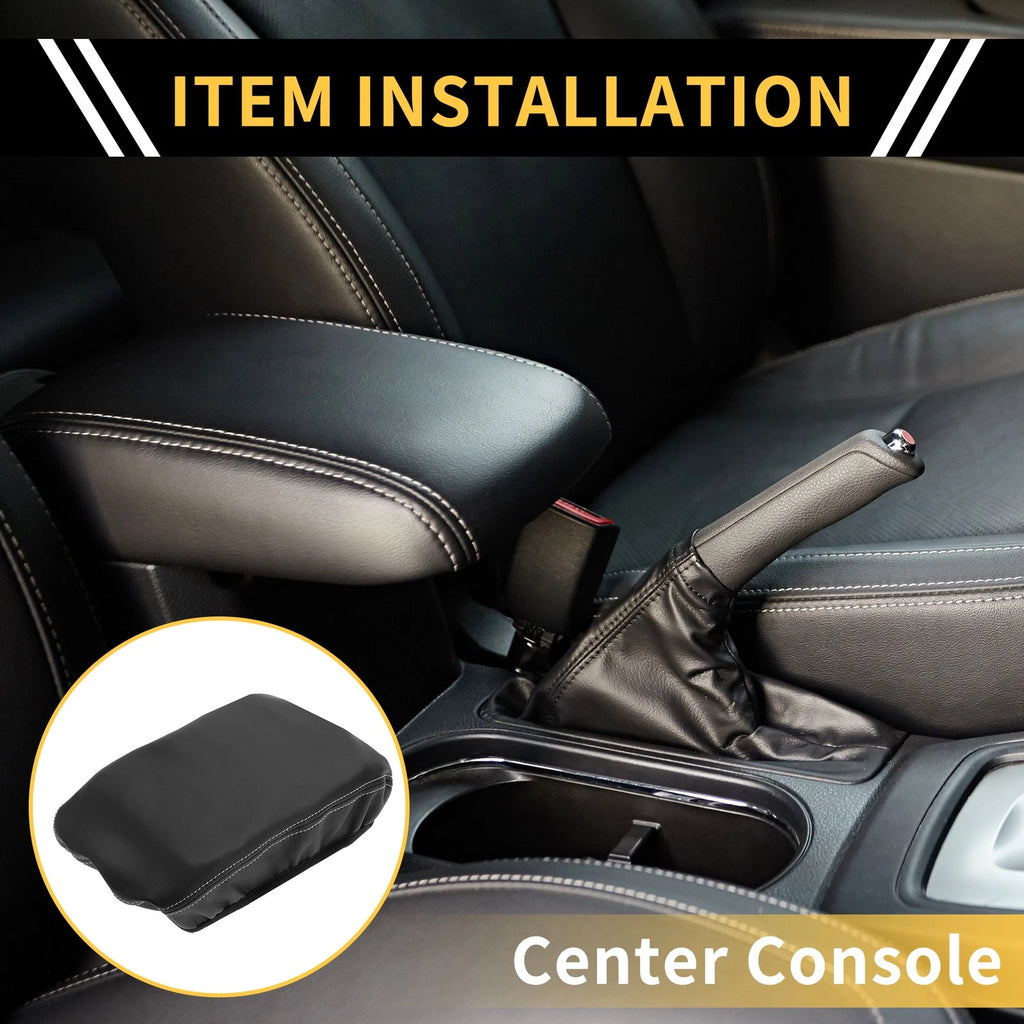 Arm Rest Cover Replacement for GMC Canyon Microfiber Leather Anti-Scratch (2015–2022)