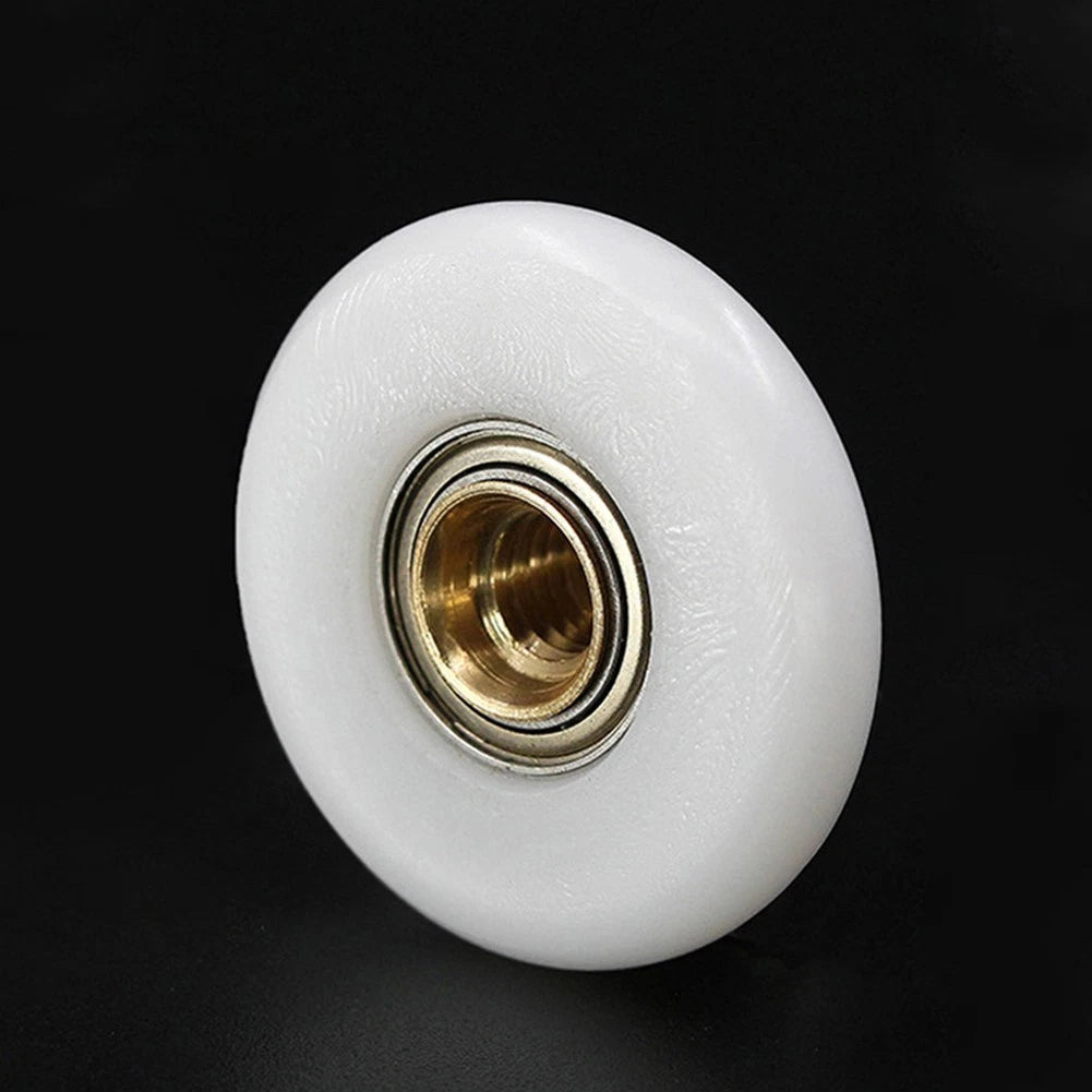 Set of 4 Door Rollers for Runners 4-8mm 6-8mm Nylon Outer Wheel