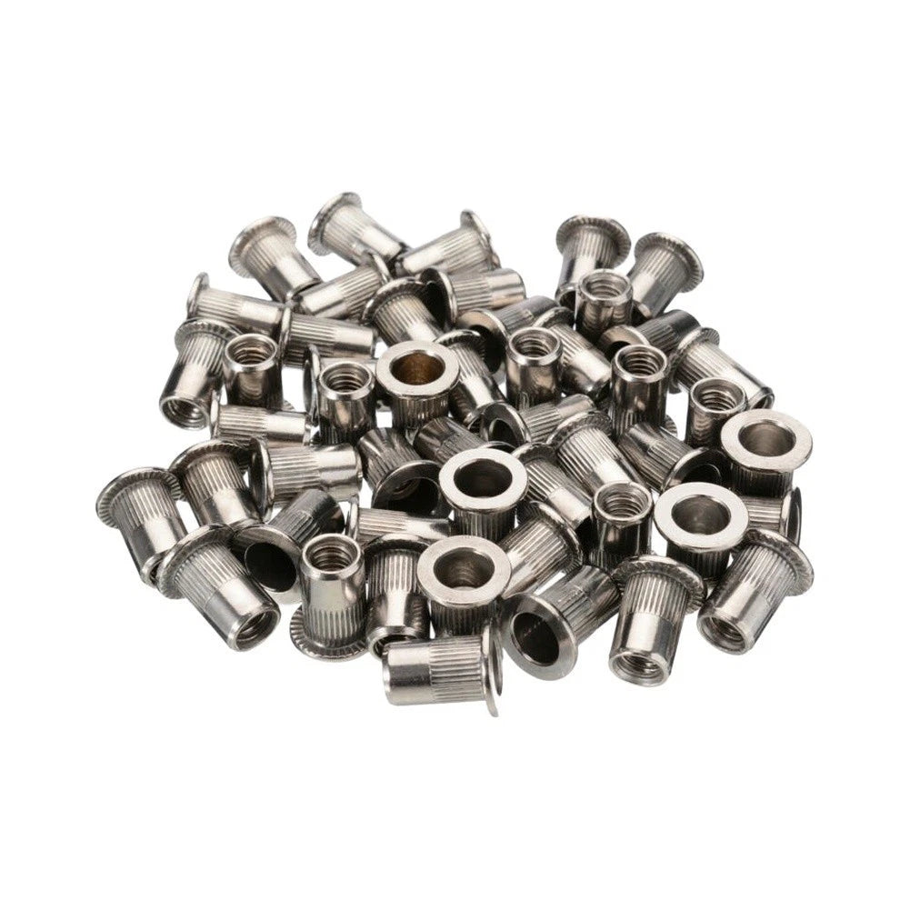 50x M6-M10 Thread Stainless Steel Rivet Nut Insert Nutsert