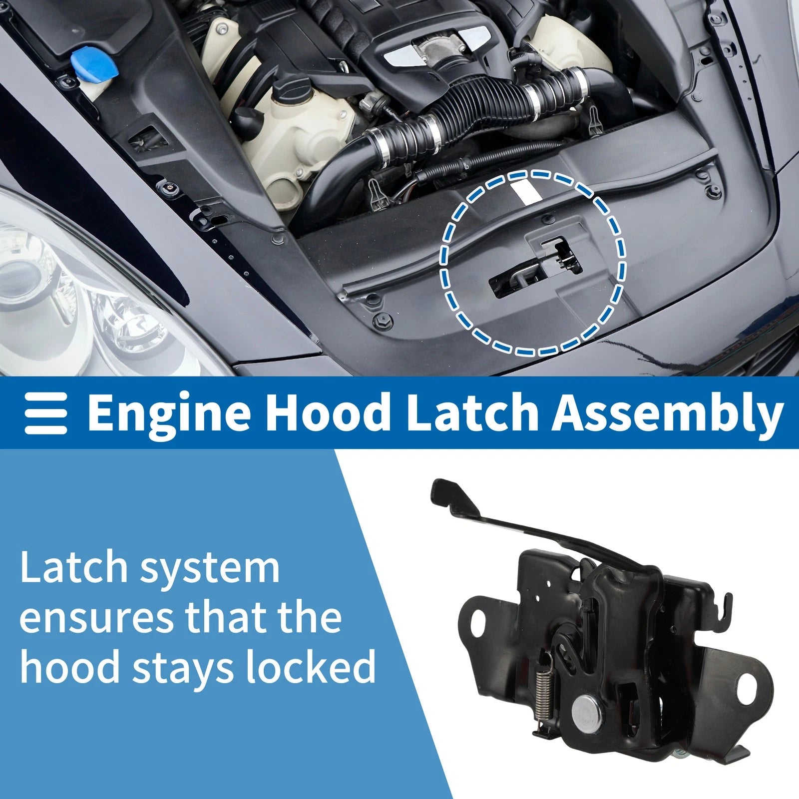 Hood Latch Assembly for Mazda CX-5 (2013–2016) Replacement