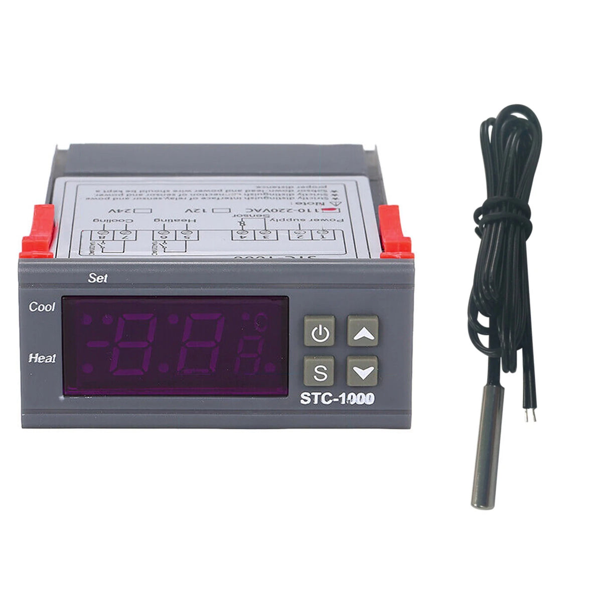 STC-1000 Digital Temperature Controller for Aquarium (1 PC)