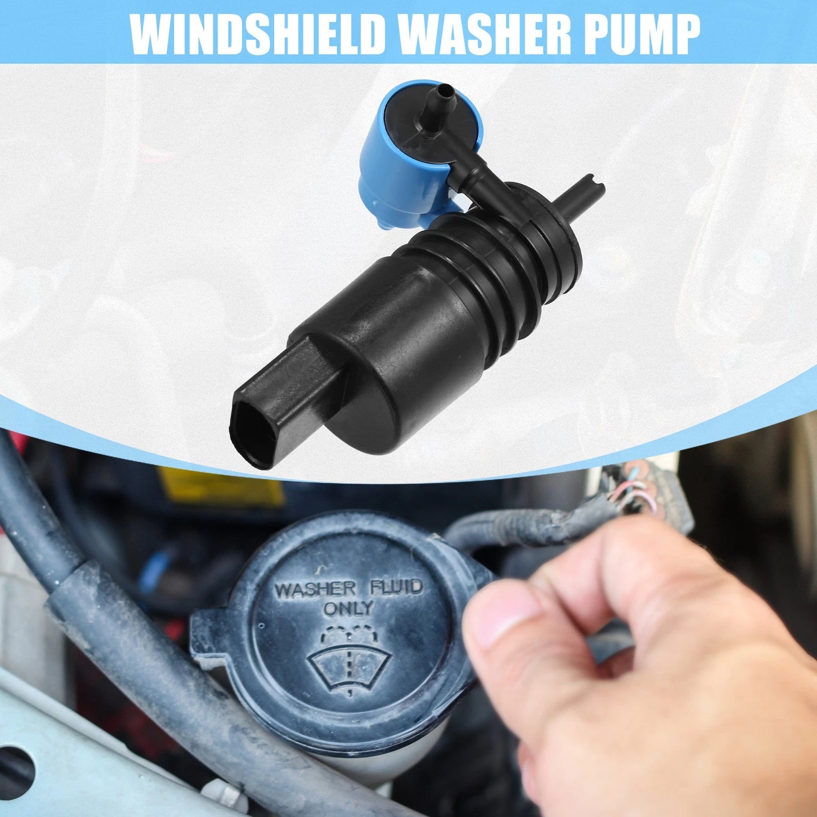 Windshield Washer Pump Replacement for Volkswagen Atlas for Audi (2020–2024)