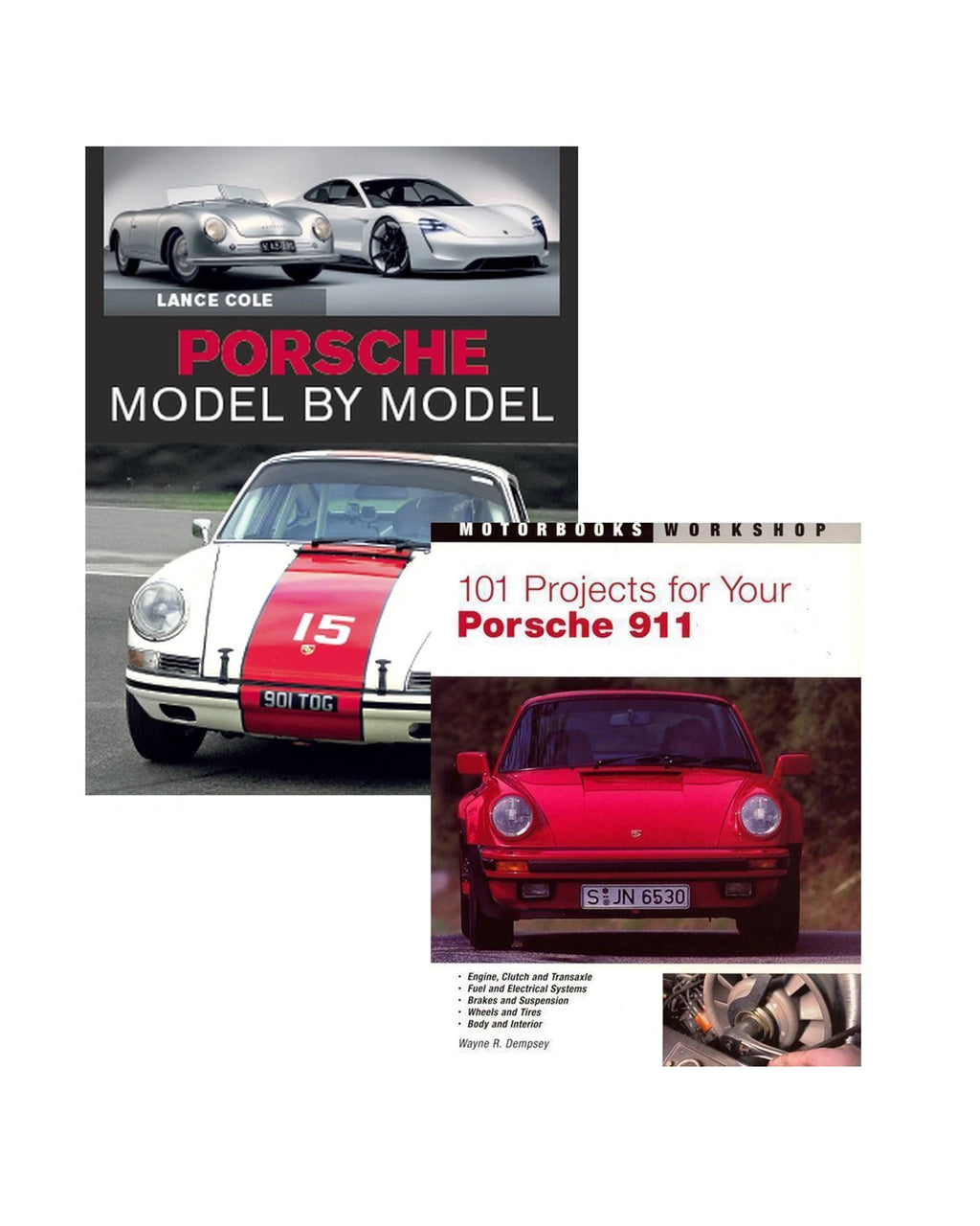 Porsche 911 Model by Model & 101 Projects Book Set (1964–1989)