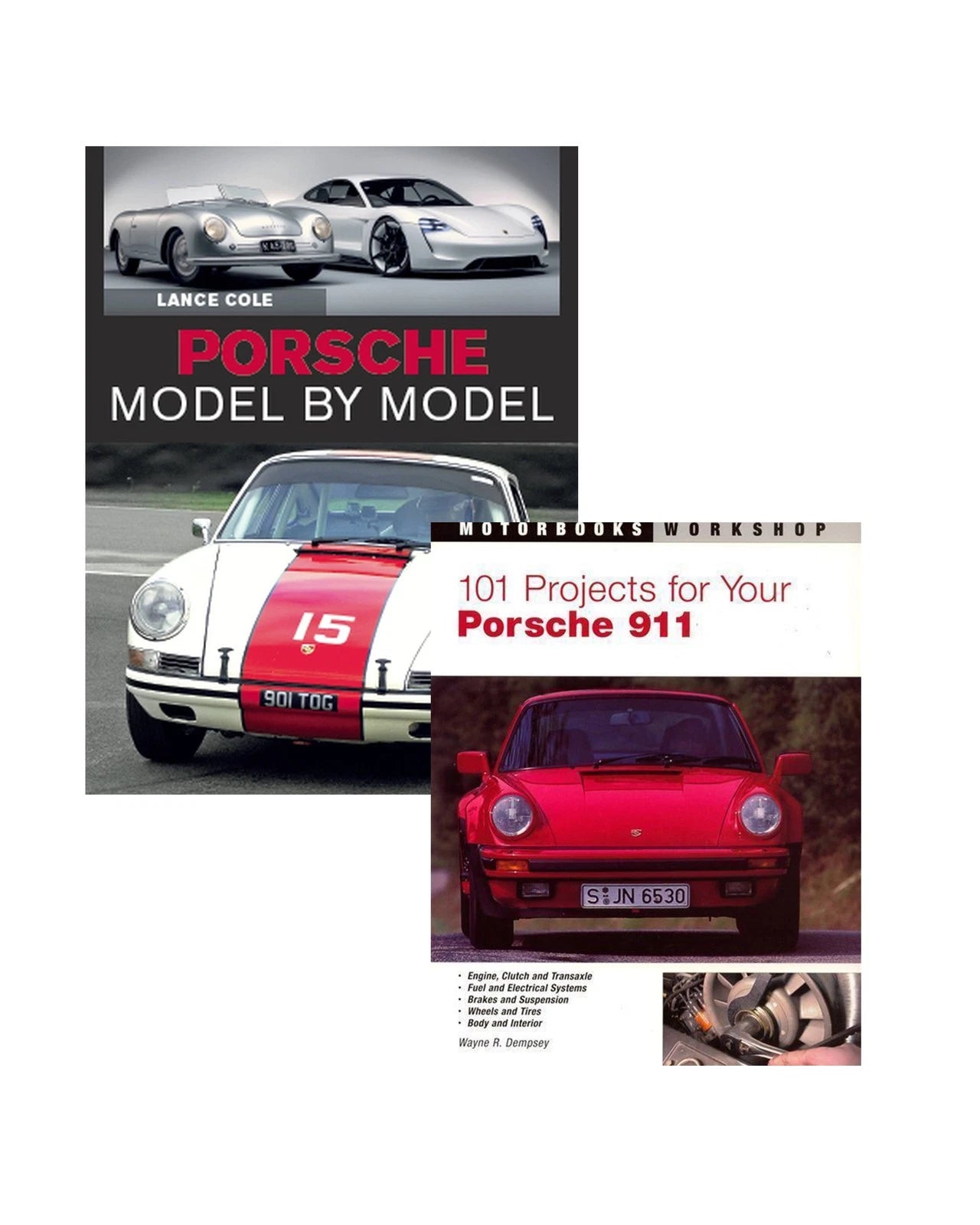 Porsche 911 Model by Model & 101 Projects Book Set (1964–1989)