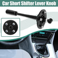 Short Shifter Lever Knob Replacement for BMW E30 E36 E46 E34 E39 (Black)