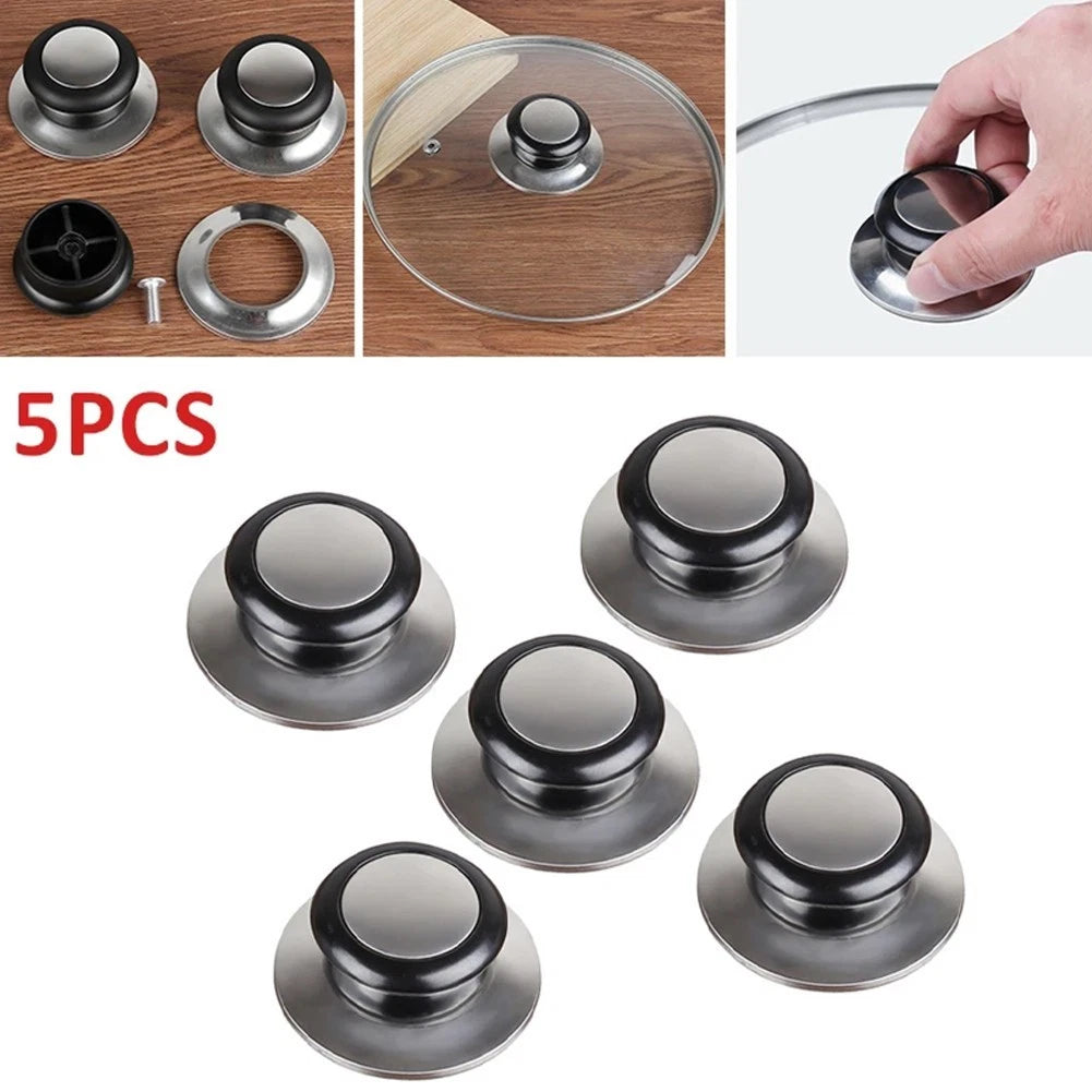Knob Handle Lid Knobs for Oil Cans and Pan Lids (Replacement)