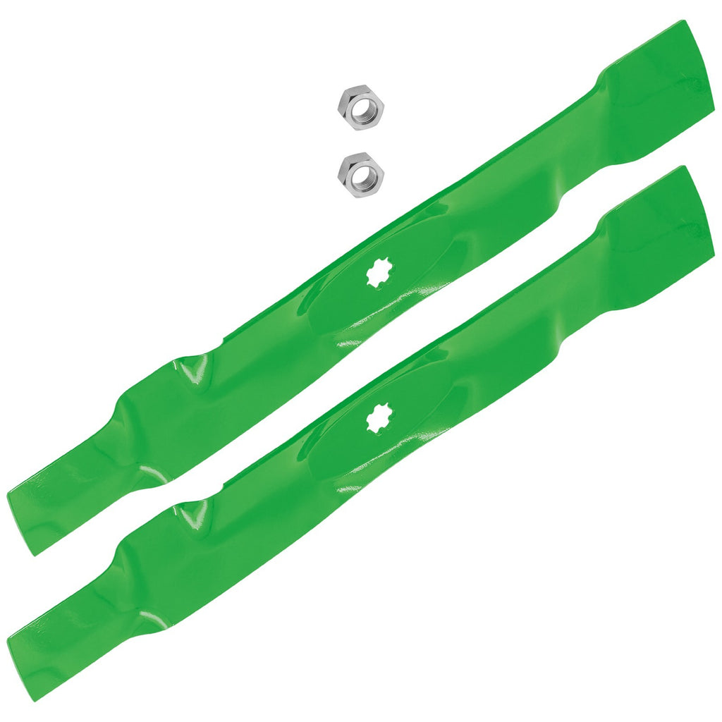 Deck Blade with Lock Nut for John Deere 42 Inch Tractor (Fits GX22151) (—)