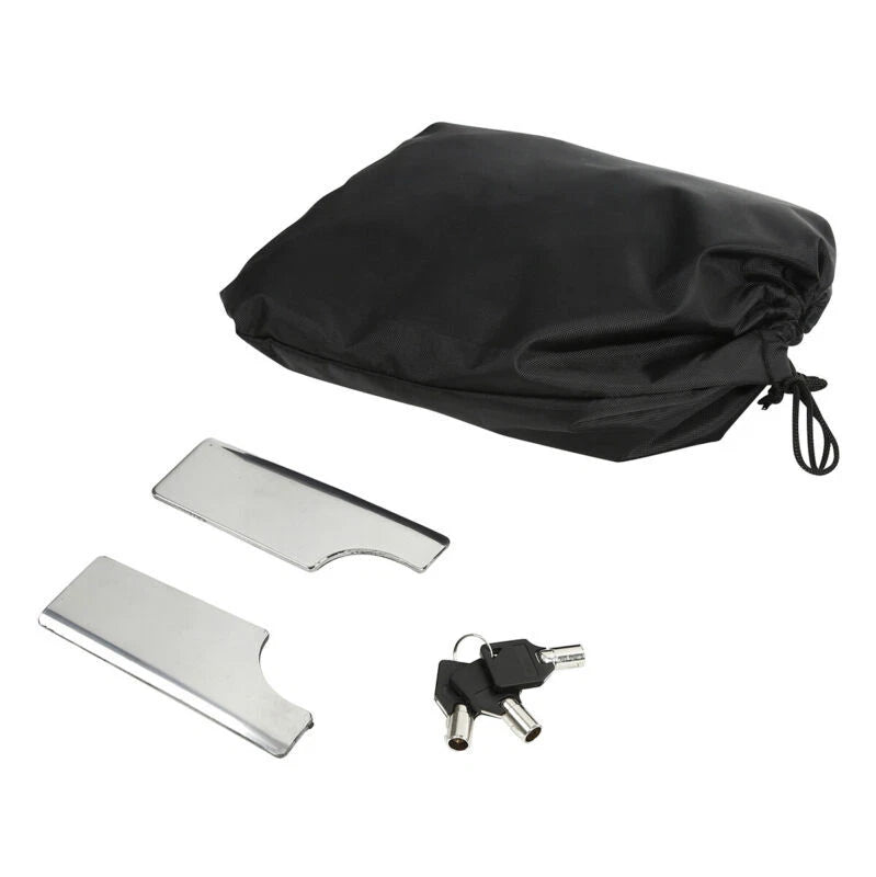 5" Stretched Saddlebags & 6" x 9" Lids & Brackets for Harley Softail (1984–2017)