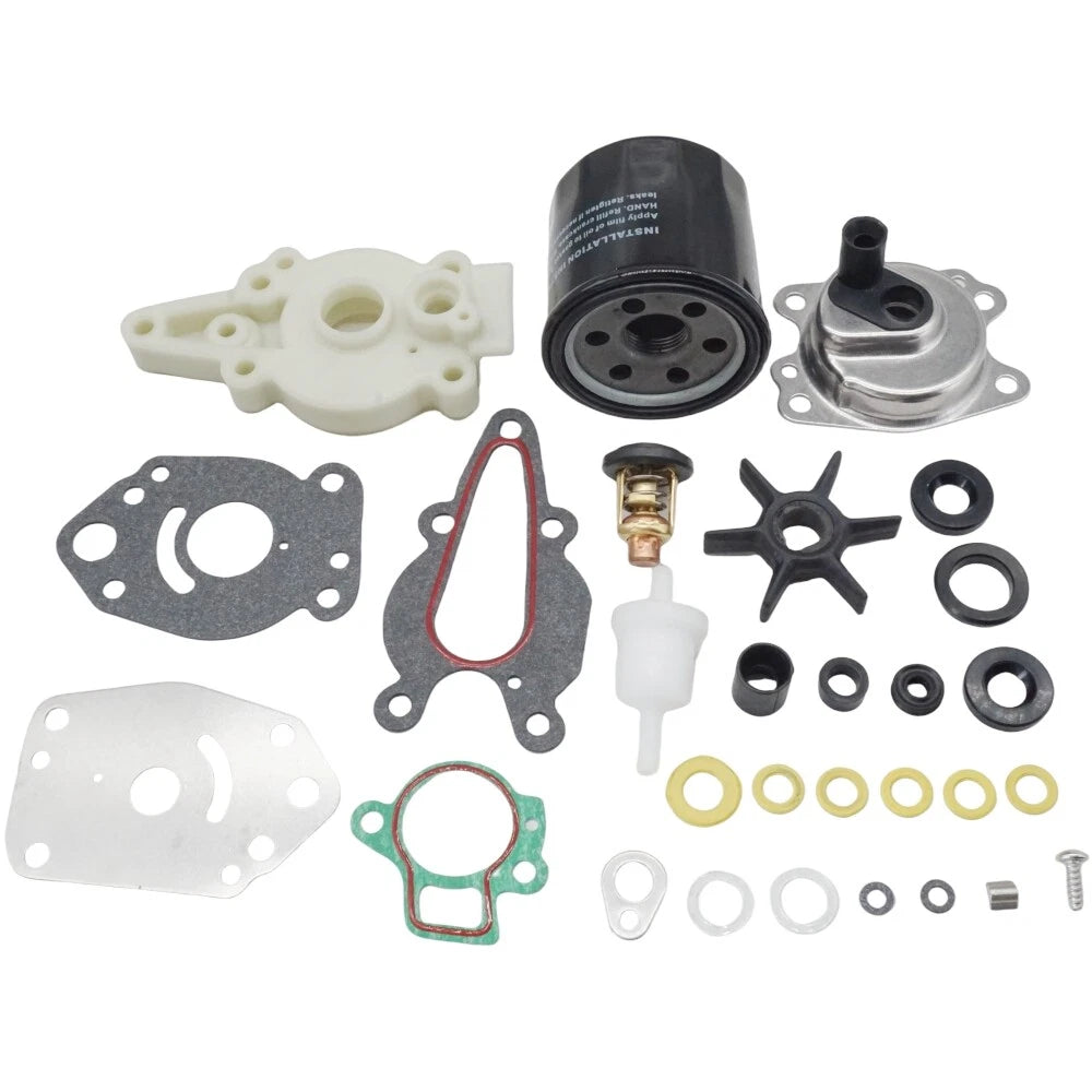 Water Pump Maintenance Kit for Mercury 4 Stroke 2 Cyl 8-15 HP Outboard (1990-2023)