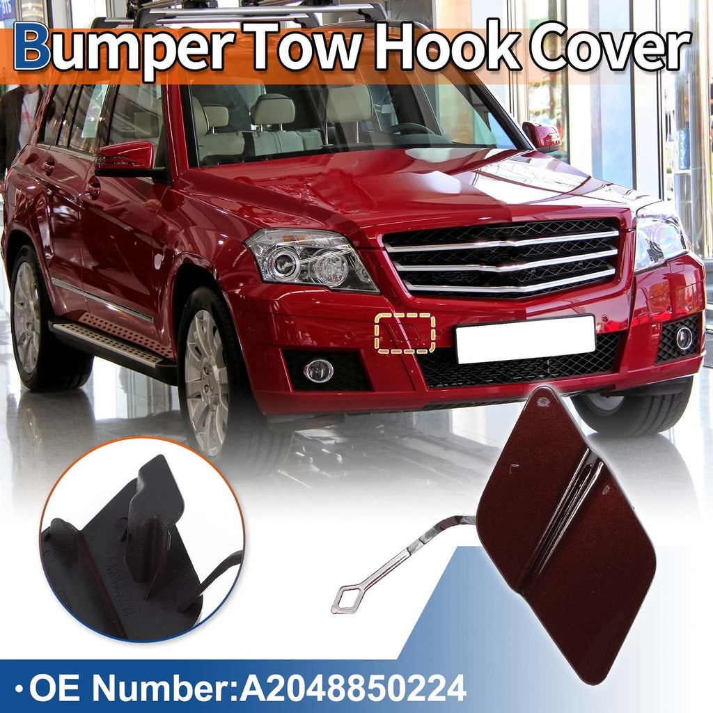 Front Tow Hook Cover Replacement for Mercedes-Benz GLK350 (2010–2015)