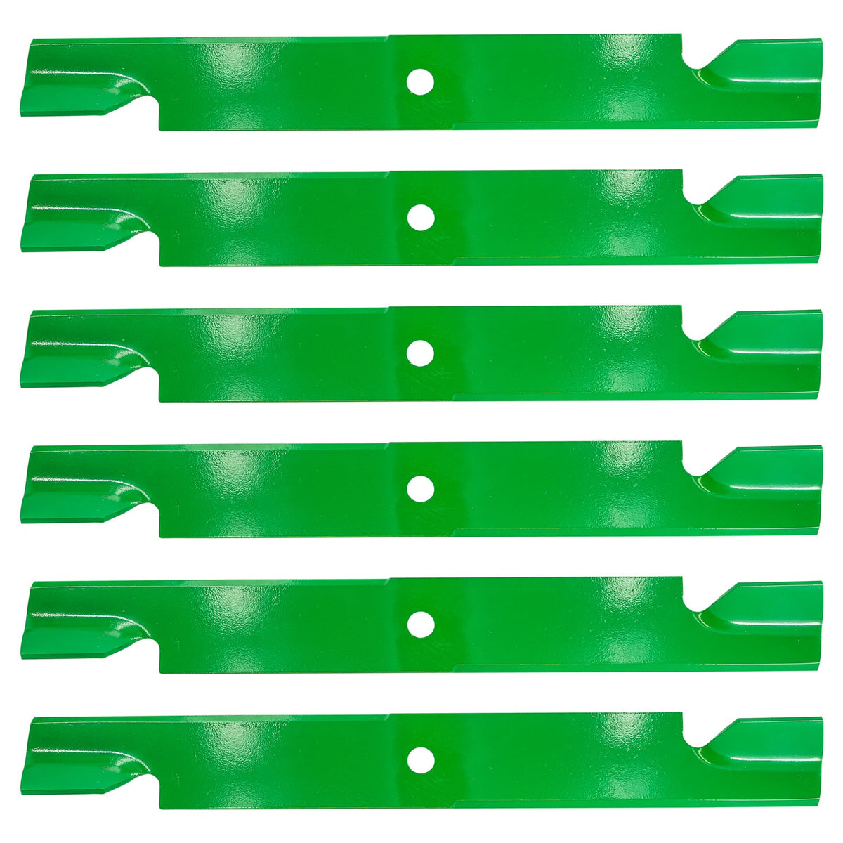 High Lift Blade Deck Notched for Exmark 72 Inch Deck (24 1/2 Inch)