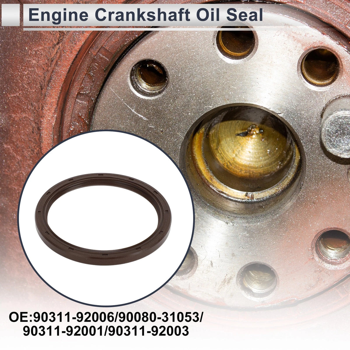 Crankshaft Oil Seal Rear for Toyota Camry Tundra (2007–2018)