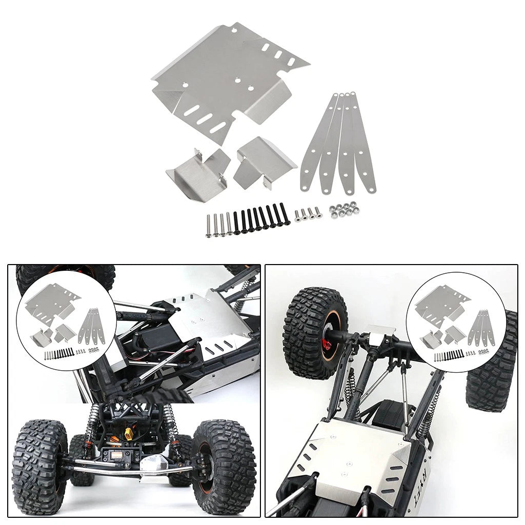Chassis Armor Protective Guard Kit for Axial RBX10 Ryft (1/10 RC)