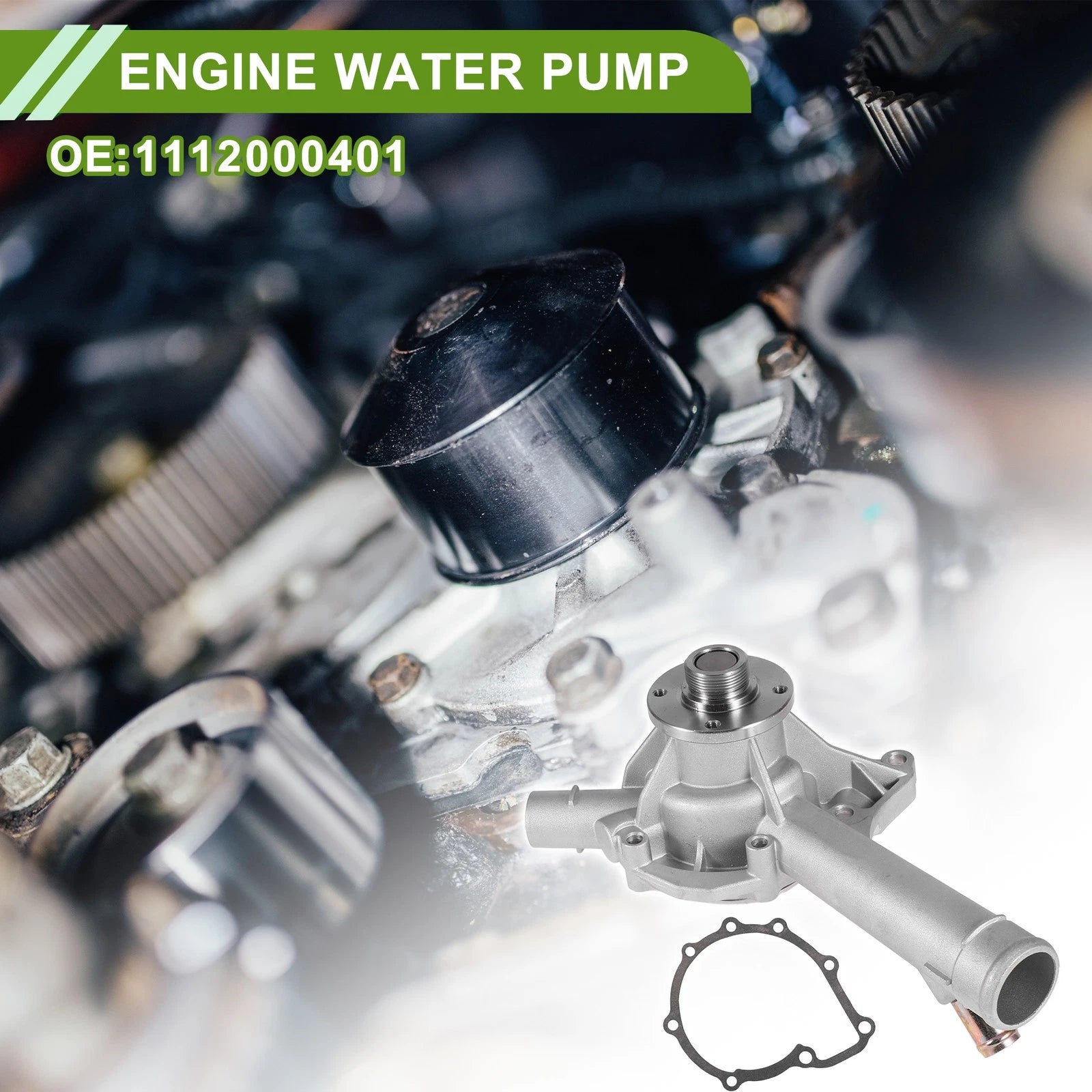 Engine Water Pump Replacement for Mercedes-Benz C-Class (2000–2007)