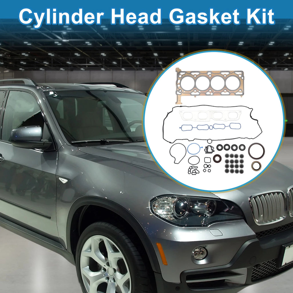 Cylinder Head Gasket Kit Replacement for Buick Cadillac Chevrolet (1 Set) (2000–2016)