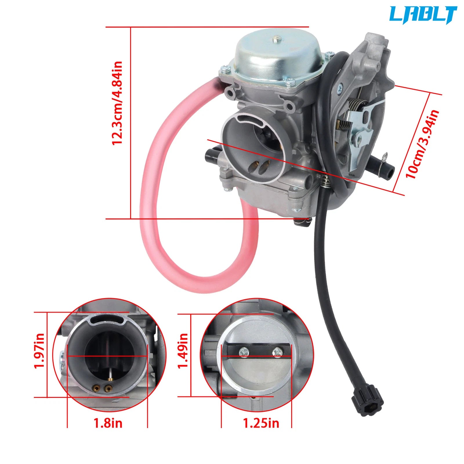LABLT Carburetor for Kawasaki Brute Force 300 (2012–2018)