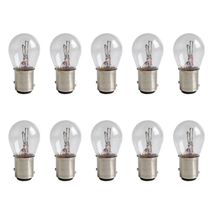 10X 12V 21W Light Bulbs for Auto Car Brake Stop Signal Tail Lamp