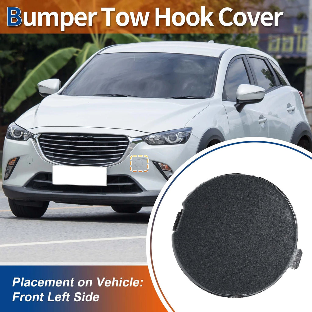 Tow Hook Cover Front Replacement for Mazda No.D10J50A12A (2019–2023)