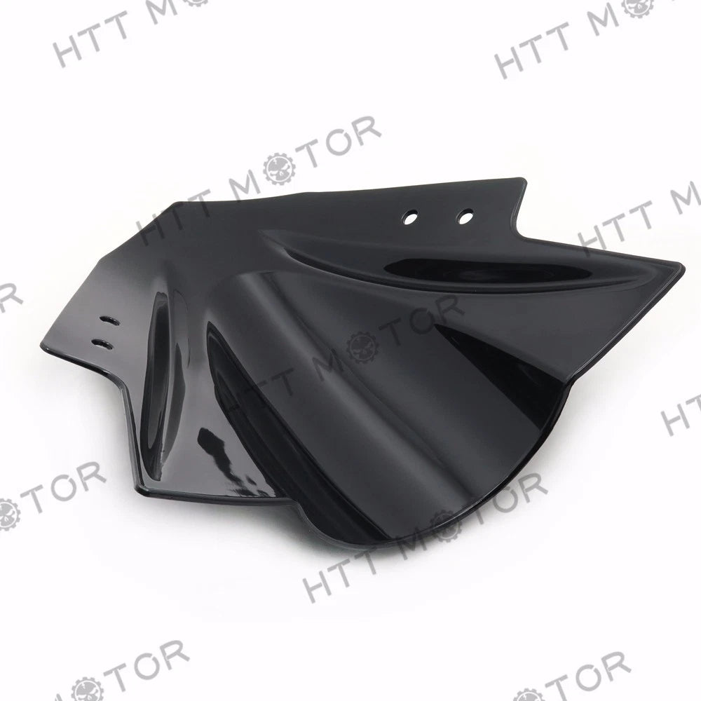 Double Bubble Windshield for Kawasaki Ninja 300 EX300 (2013–2015) Black