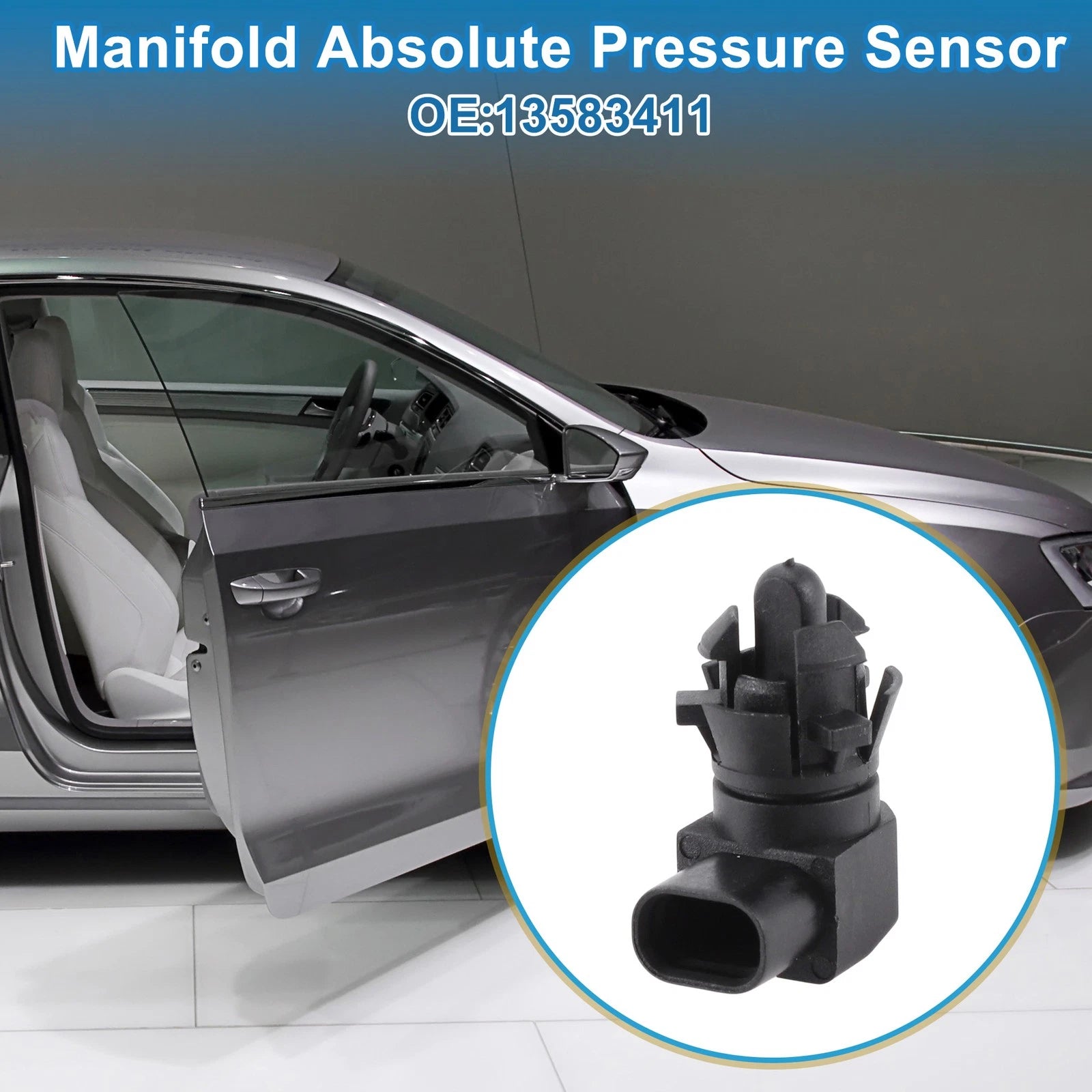 Manifold Absolute Pressure Sensor Replacement for Chevrolet Silverado 1500 (2014–2020)