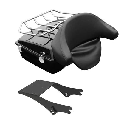 Trunk Backrest Mount Rack for Harley Touring Electra Glide (1997–2008)