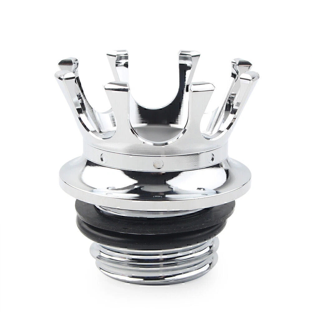 Chrome Gas Cap for Harley Sportster (Right-hand Thread)
