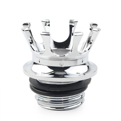 Chrome Gas Cap for Harley Sportster (Right-hand Thread)