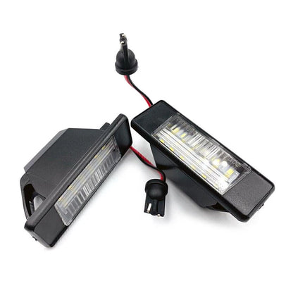 2X 18-SMD LED License Plate Light Assembly for Nissan Juke Versa X-Trail