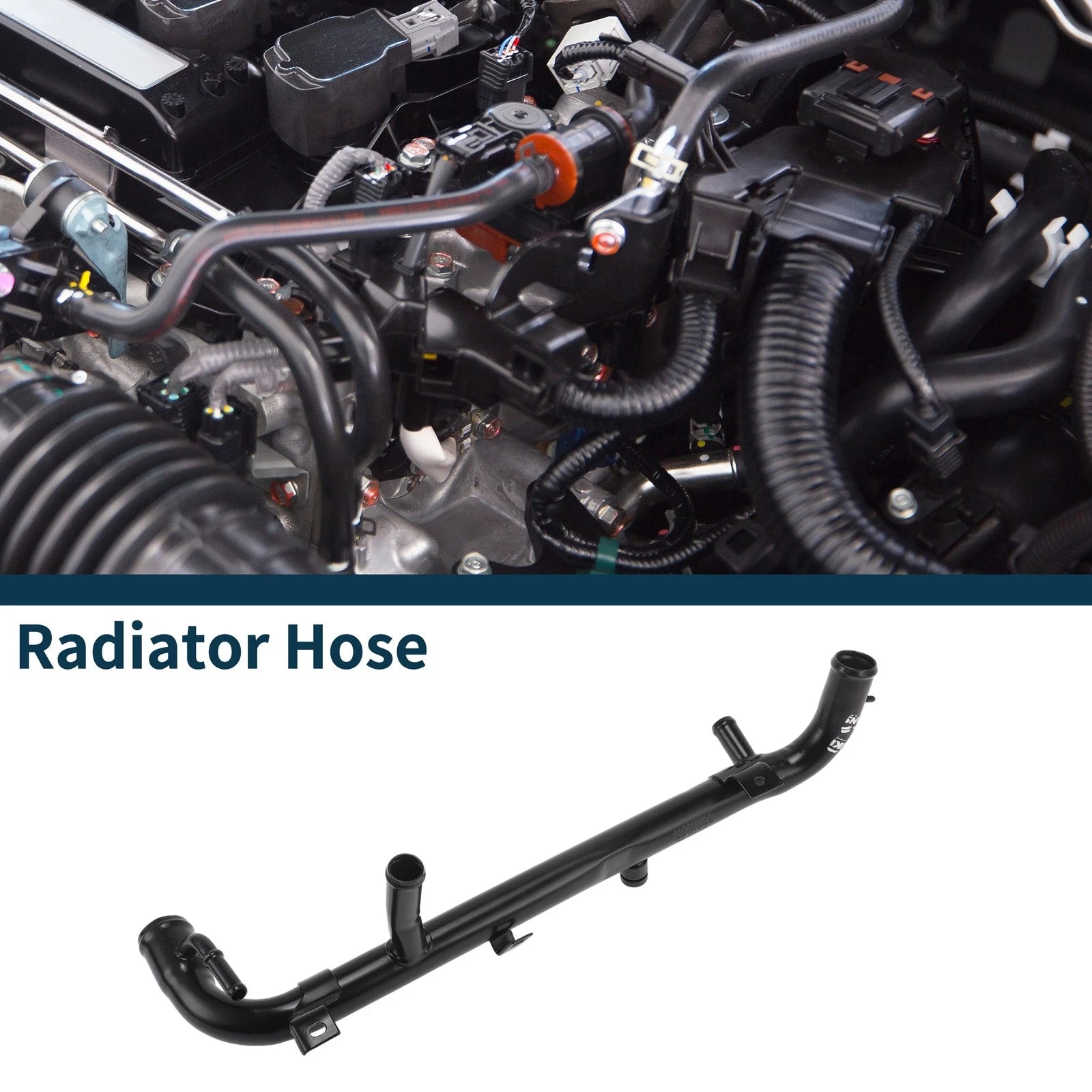 Radiator Hose Coolant Pipe Replacement for Audi A4 1.8L (2002–2006)