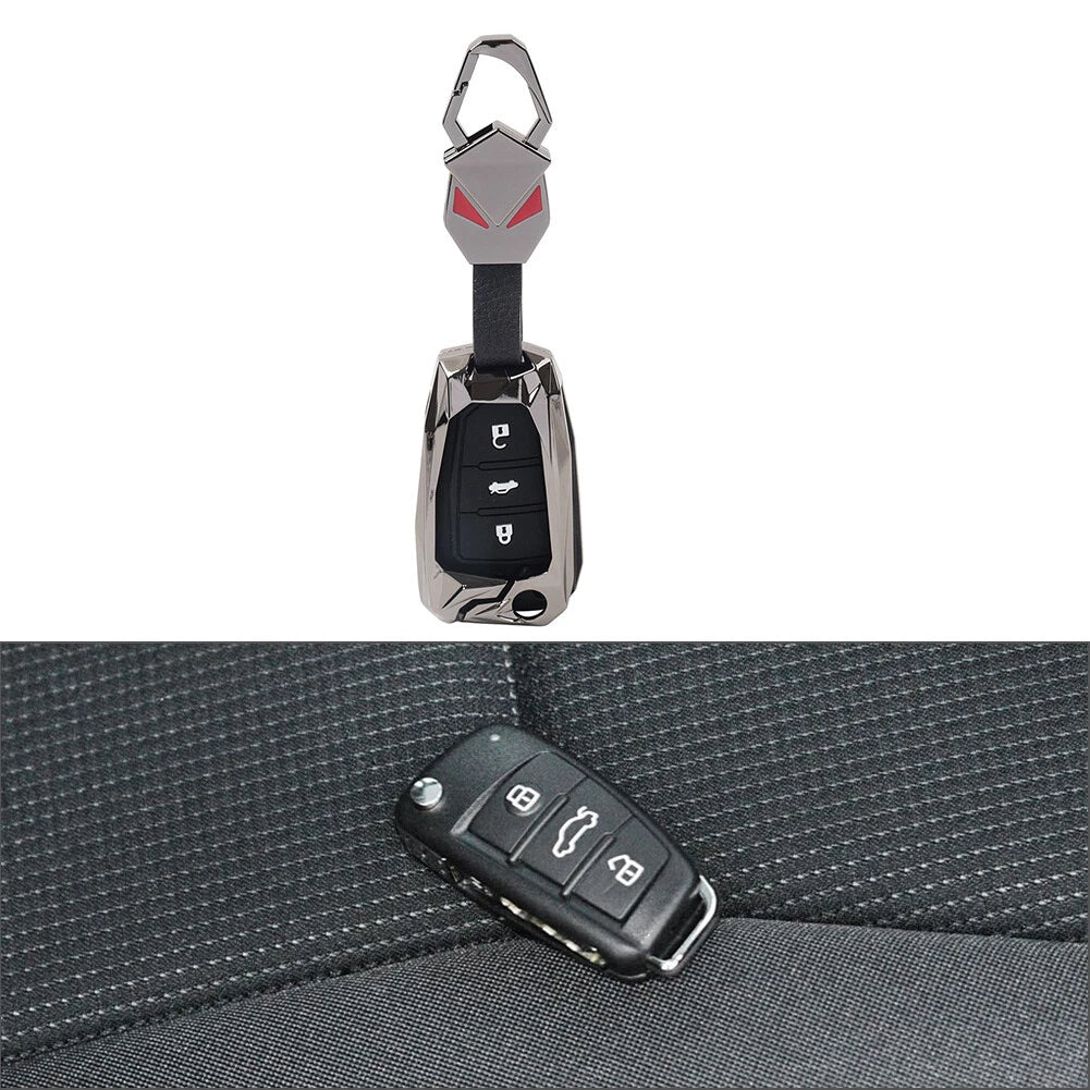 1x Key Fob Case Shell Cover for Audi A8 Quattro (2006–2010)