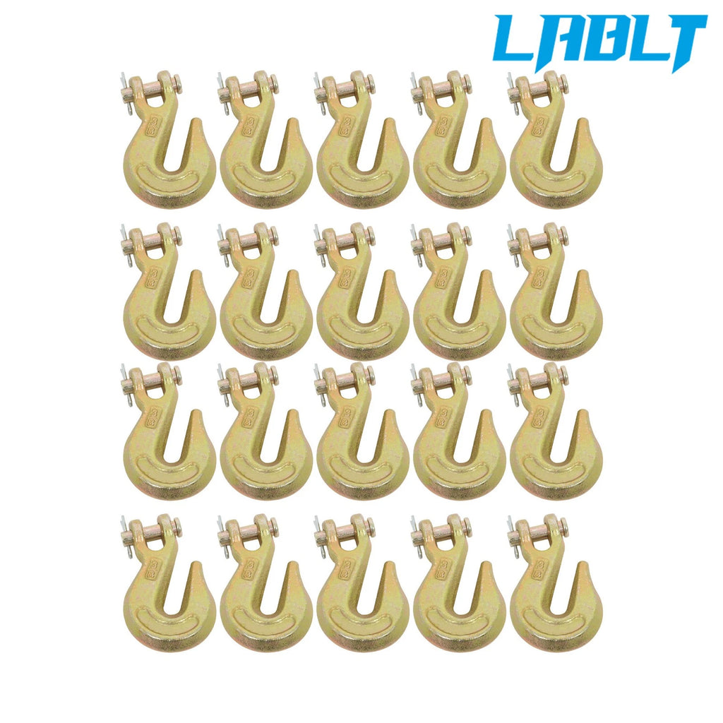 20PCS Clevis Grab Hooks for Flatbed Truck Trailer Tie Down