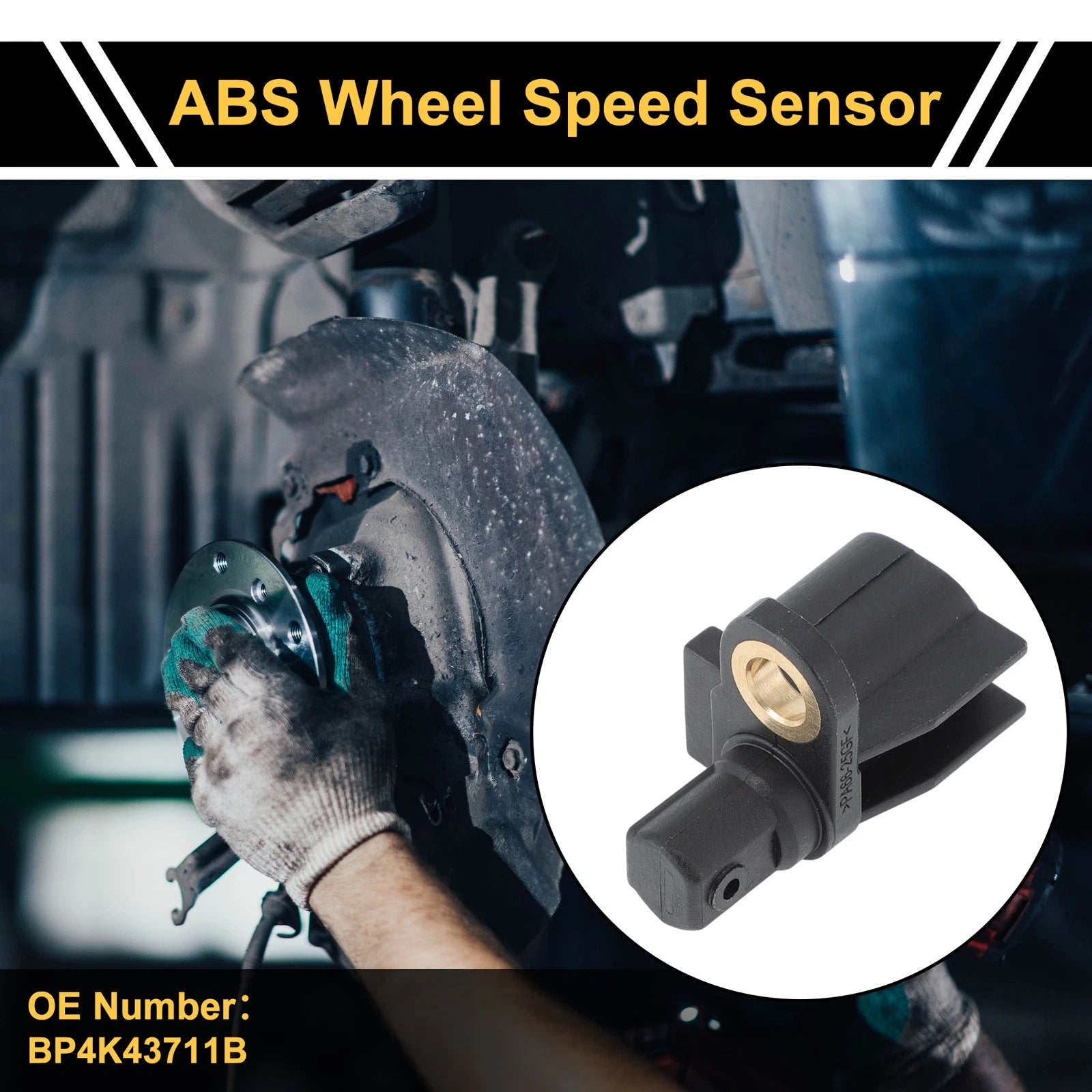 ABS Wheel Speed Sensor Replacement for Mazda 3 (2004–2012)