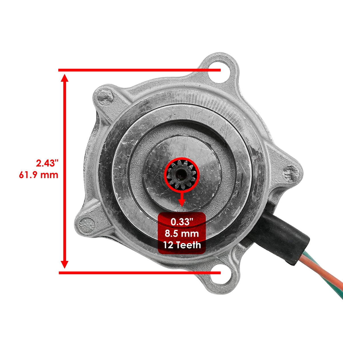 Power Control Motor with Angle Sensor for Honda TRX400FGA Rancher 400 (2004–2007)
