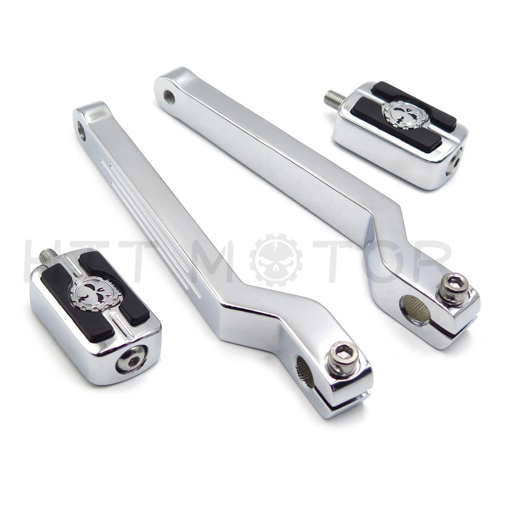 Left Front Rear Shift Lever with Shifter Peg for Harley Softail (1988–2018)