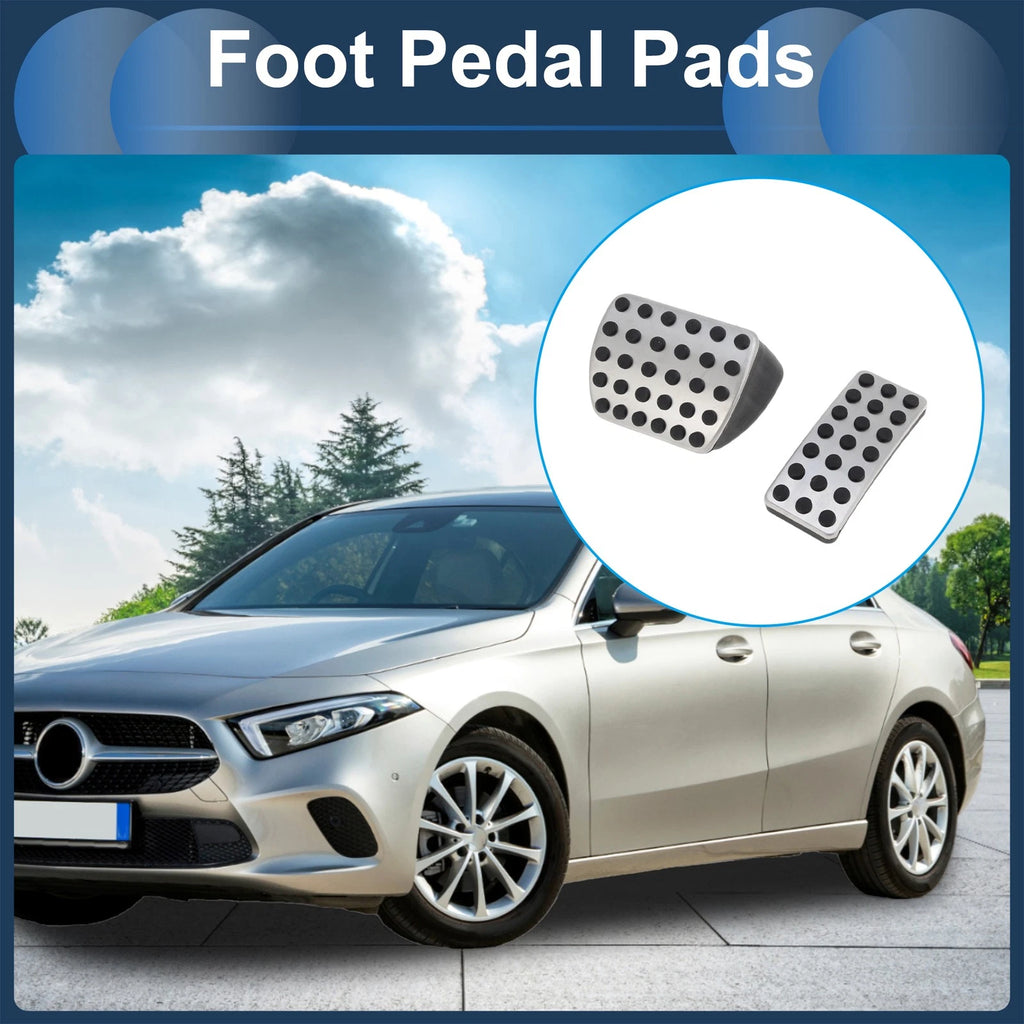 Automatic Footrest Pedals Cover Set for Mercedes-Benz A-Class (2019–2025)