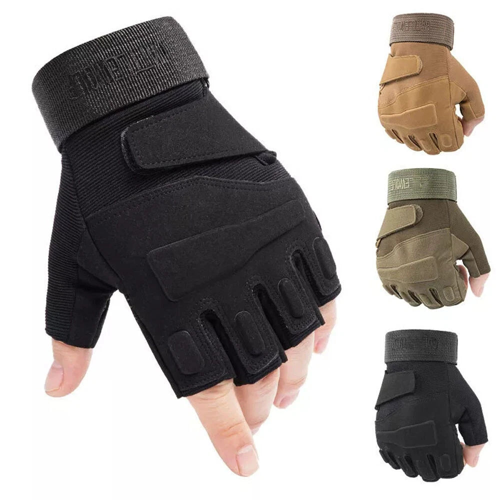 Fingerless Gloves for Cycling Motorcycle Camping (Outdoor Use)