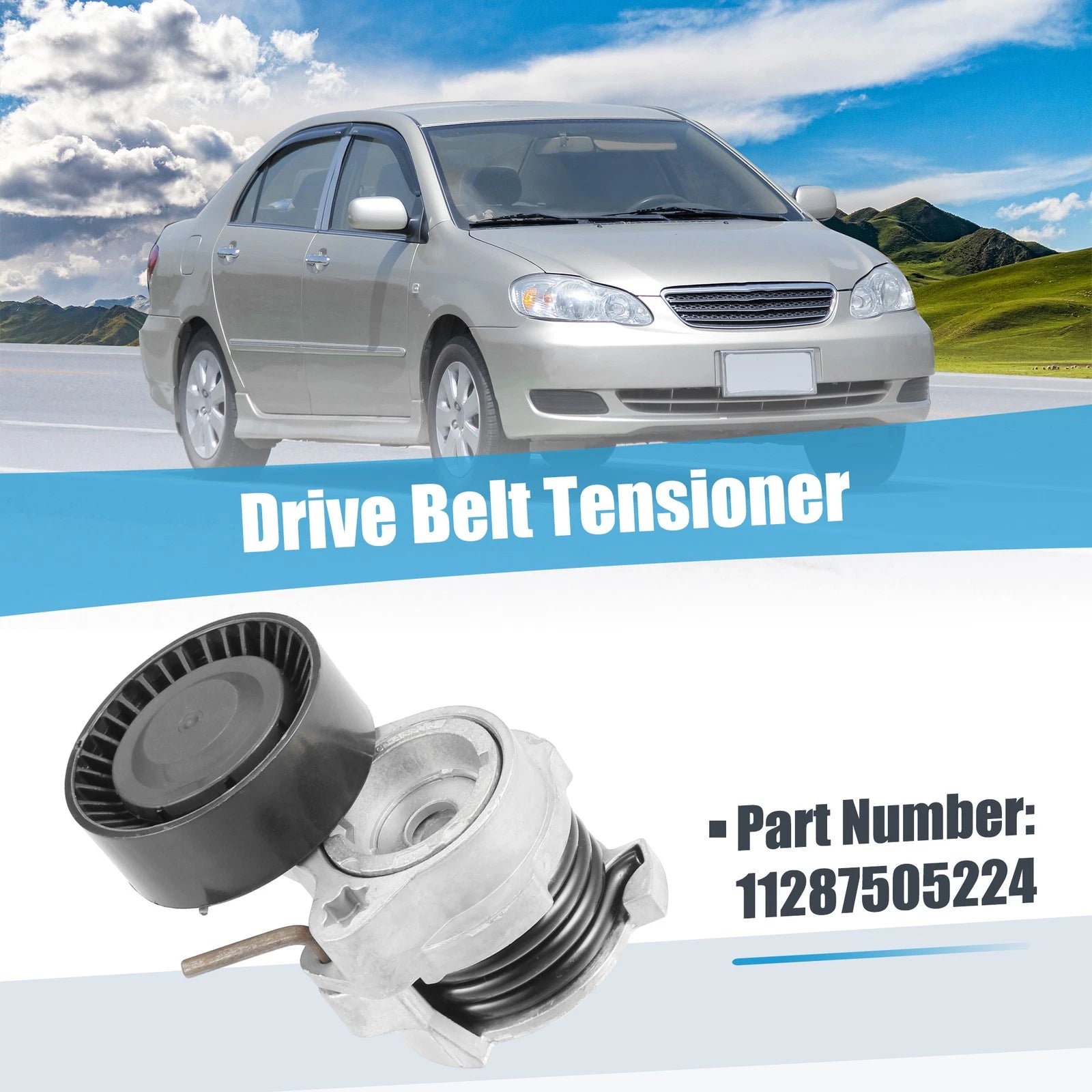 Belt Tensioner Pulley Replacement for BMW 545i (2004–2011)