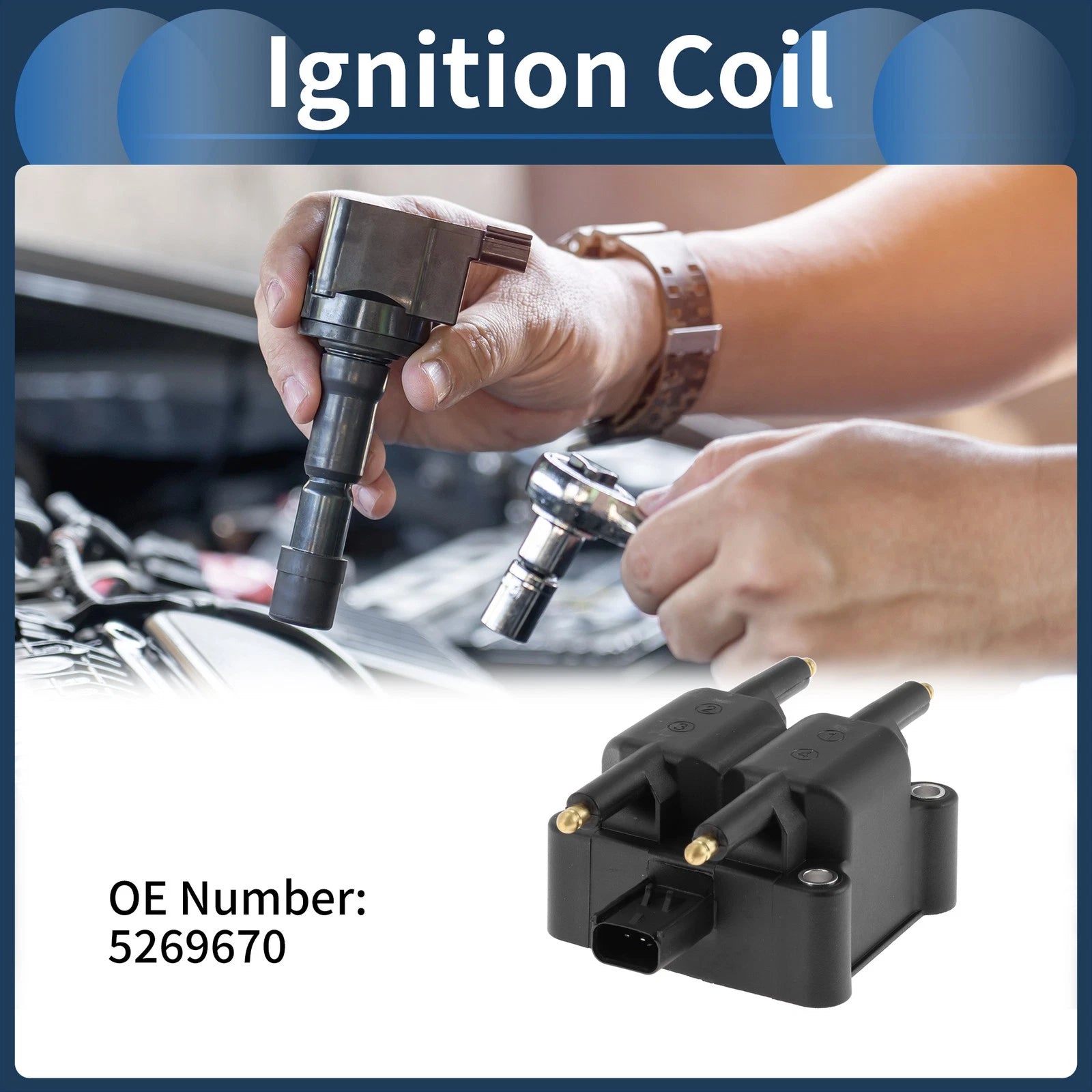 Ignition Coil Pack Replacement for Dodge Ram 1500 (2004–2006)