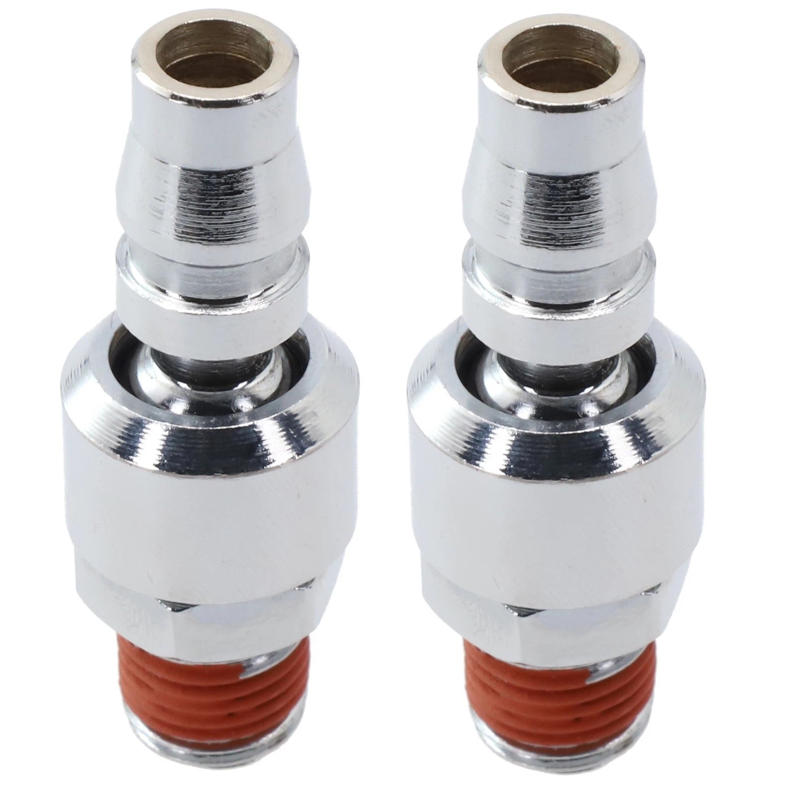 Set of 2 Pneumatic Quick Connectors for Air Compressors and Tools